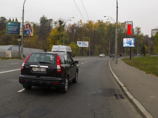 Фото рекламной плоскости по адресу Протасов Яр ул., 39,  в сторону ул. Соломенская