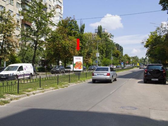 Фото рекламної площини за адресою Гаврилишина ул. (бывш. ул. Василевской), 10 - ул. Ярмолы, разделитель, в сторону Лукьяновки Фото рекламної площини за адресою Гаврилишина ул. (бывш. ул. Василевской), 10 - ул. Ярмолы, разделитель, в сторону Лукьяновки