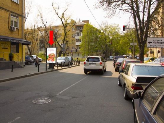 Фото рекламної площини за адресою Цитадельная ул., 5/9 - ул. Лейпцигская, в сторону ул. Московская