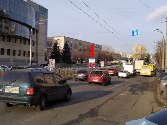 Фото рекламной плоскости по адресу Народного Ополчения ул., 3, на разделителе, в сторону пл. Севастопольской, в центр Фото рекламной плоскости по адресу Народного Ополчения ул., 3, на разделителе, в сторону пл. Севастопольской, в центр