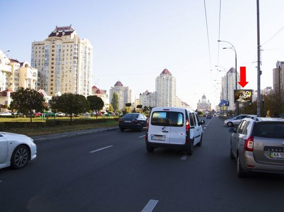 Фото рекламной плоскости по адресу Тимошенко ул., 29, в сторону ул. Героев Сталинграда