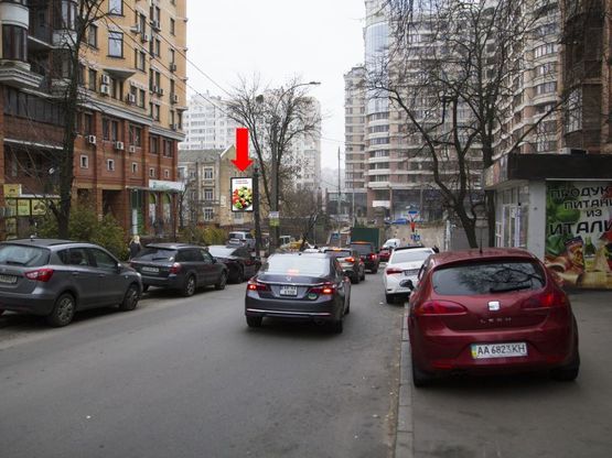 Фото рекламной плоскости по адресу Паньковская ул. 27/78 - ул. Жилянская, в сторону ул. Жилянской Фото рекламной плоскости по адресу Паньковская ул. 27/78 - ул. Жилянская, в сторону ул. Жилянской