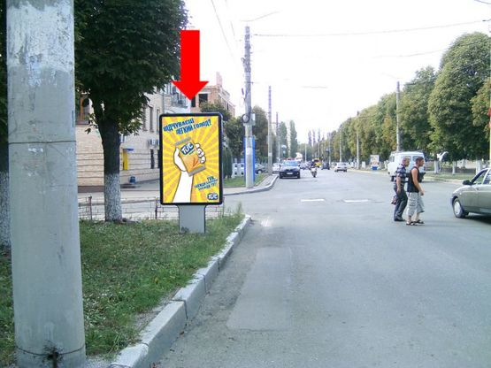 Фото рекламной плоскости по адресу Шевченко ул., 16