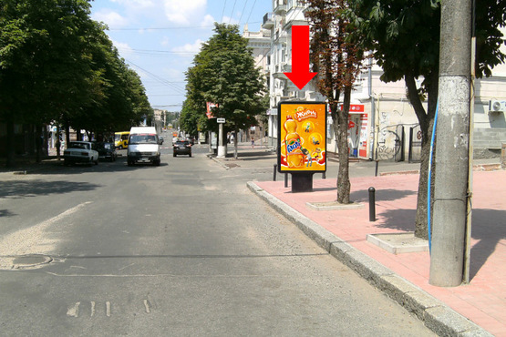 Фото рекламной плоскости по адресу Шевченко ул., 15 Фото рекламной плоскости по адресу Шевченко ул., 15