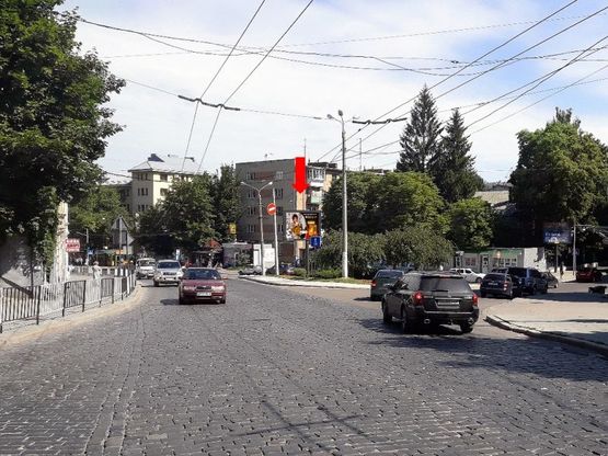 Фото рекламної площини за адресою Зеленая ул., 72 / Студенческая ул., в центр Фото рекламної площини за адресою Зеленая ул., 72 / Студенческая ул., в центр