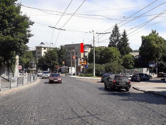 Фото рекламной плоскости по адресу Зеленая ул., 72 / Студенческая ул., в центр Фото рекламной плоскости по адресу Зеленая ул., 72 / Студенческая ул., в центр