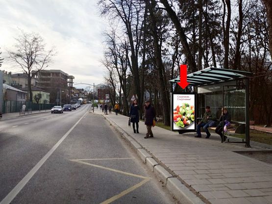 Фото рекламной плоскости по адресу Пасечная ул., 11, напротив (ост. "Пасечная"), в сторону ул. Зелёной