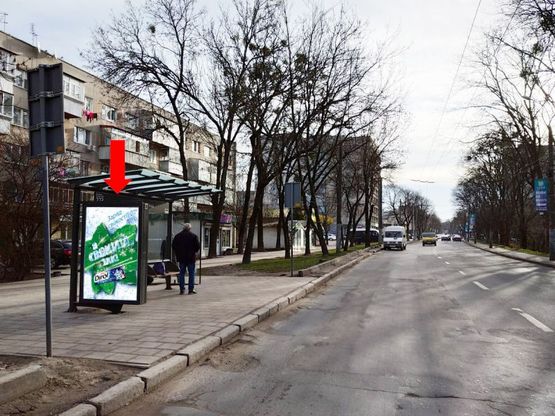 Фото рекламной плоскости по адресу Зелёная ул., 113 (ост."Липовая Аллея"), из центра Фото рекламной плоскости по адресу Зелёная ул., 113 (ост."Липовая Аллея"), из центра