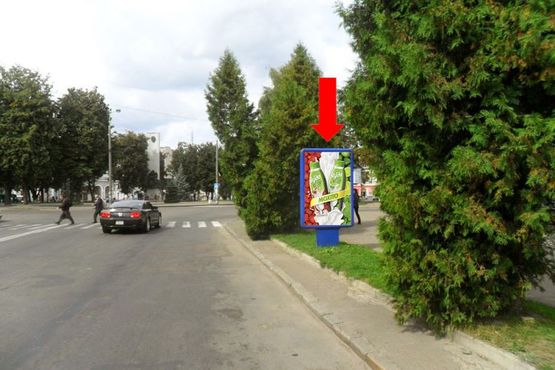 Фото рекламної площини за адресою Мира пр., возле магазина "Венето"