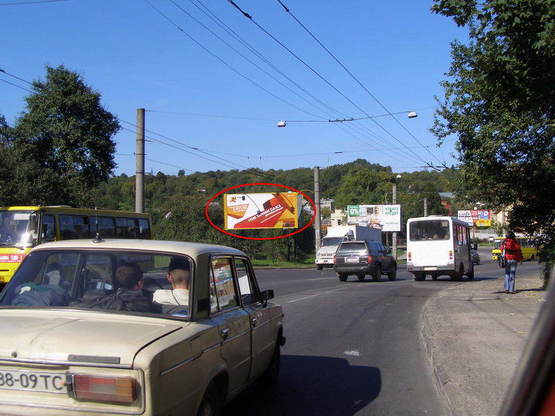 Фото рекламной плоскости по адресу Варшавська - вул. Волошкова Фото рекламной плоскости по адресу Варшавська - вул. Волошкова