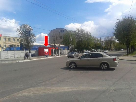 Фото рекламной плоскости по адресу Витрука ул., 9В, возле супермаркетов "Олди","Эльдорадо" и "Фуршет"