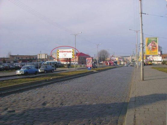 Фото рекламної площини за адресою Чернівецька К6 -  Городоцька ( прим вокзал) Б