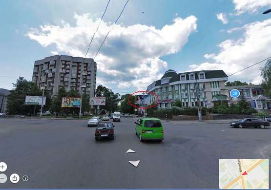 Фото рекламной плоскости по адресу Грушевського ( ТРЦЧайка)  - Гагаріна -  Черняка ст А Фото рекламной плоскости по адресу Грушевського ( ТРЦЧайка)  - Гагаріна -  Черняка ст А