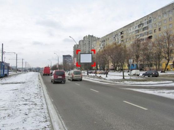 Фото рекламної площини за адресою пр. Черв. Калини (навпроти буд. 57, біля переходу ), місце 4, розмір 2,3 х 3,2 м, скролл Фото рекламної площини за адресою пр. Черв. Калини (навпроти буд. 57, біля переходу ), місце 4, розмір 2,3 х 3,2 м, скролл