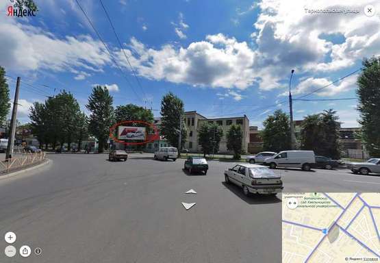 Фото рекламної площини за адресою Кам'янецька - вул. Тернопільська Фото рекламної площини за адресою Кам'янецька - вул. Тернопільська