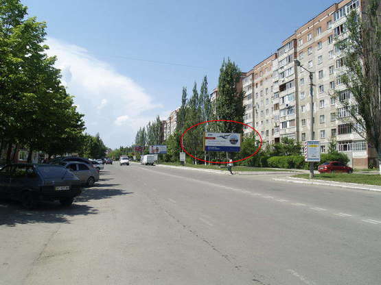 Фото рекламної площини за адресою Івана Павла ?, 17-19 (Будівельників) ТЦ "Кроно"на вокзал