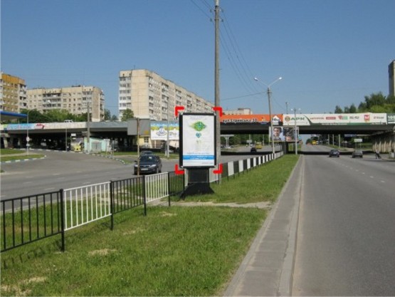 Фото рекламной плоскости по адресу вул. Наукова (біля ТЦ "ВАМ", на р/с, до вул. Стрийської), місце 2 Фото рекламной плоскости по адресу вул. Наукова (біля ТЦ "ВАМ", на р/с, до вул. Стрийської), місце 2