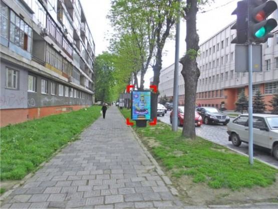 Фото рекламной плоскости по адресу вул. Вітовського, 38, місце 1