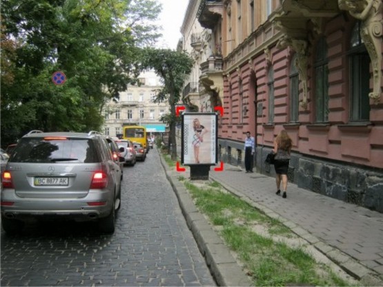 Фото рекламной плоскости по адресу вул. Крушельницької, 5, місце 3 Фото рекламной плоскости по адресу вул. Крушельницької, 5, місце 3
