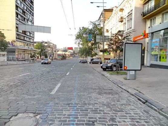 Фото рекламной плоскости по адресу Большая Васильковская ул. 54 Фото рекламной плоскости по адресу Большая Васильковская ул. 54