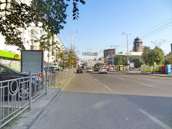 Фото рекламной плоскости по адресу Большая Васильковская ул. 118 (1) Фото рекламной плоскости по адресу Большая Васильковская ул. 118 (1)