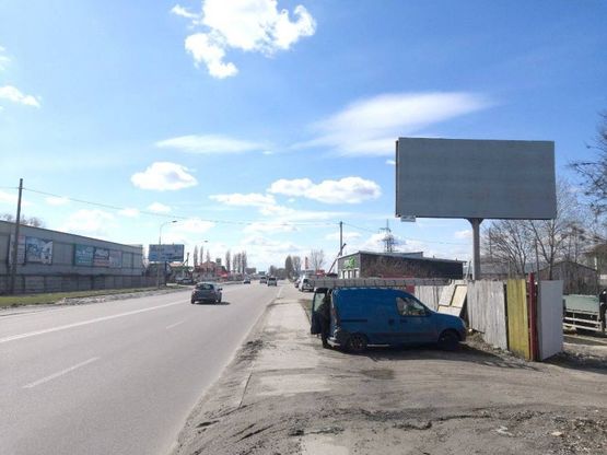 Фото рекламної площини за адресою с. Свяетопетровское, трасса Вишневое-Боярка(северная)
