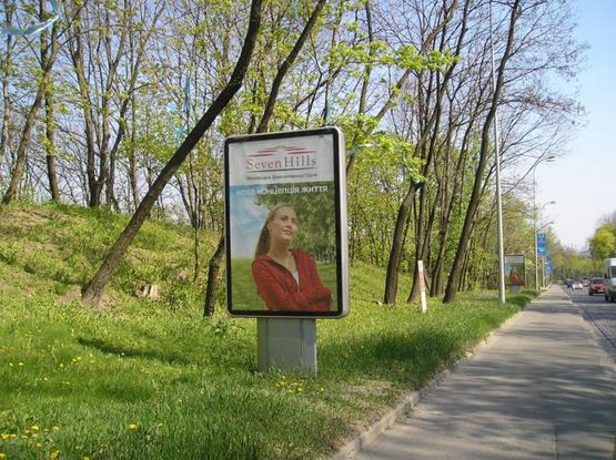 Фото рекламной плоскости по адресу Днепровский спуск (44) Фото рекламной плоскости по адресу Днепровский спуск (44)