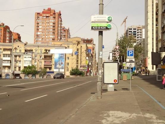 Фото рекламної площини за адресою Дмитриевская ул. 2 (3) Фото рекламної площини за адресою Дмитриевская ул. 2 (3)