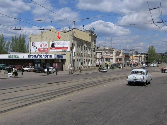 Фото рекламної площини за адресою 035_Запорожье_пр Соборный  ул Космическая