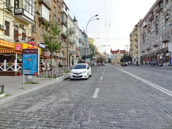 Фото рекламной плоскости по адресу Большая Васильковская ул. 36 Фото рекламной плоскости по адресу Большая Васильковская ул. 36
