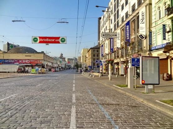 Фото рекламної площини за адресою Большая Васильковская ул. 68 Фото рекламної площини за адресою Большая Васильковская ул. 68