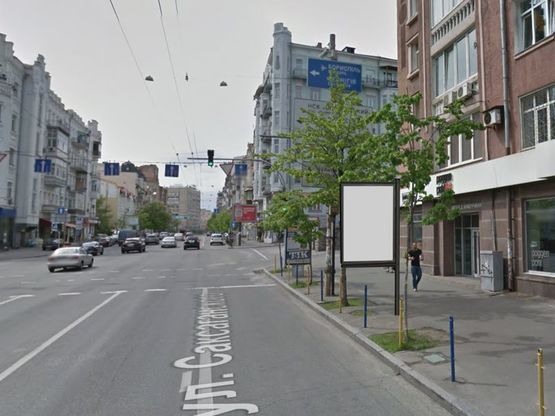 Фото рекламної площини за адресою Саксаганского ул. 24 Фото рекламної площини за адресою Саксаганского ул. 24