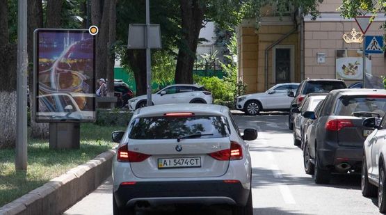 Фото рекламной плоскости по адресу Липская ул.  разделитель