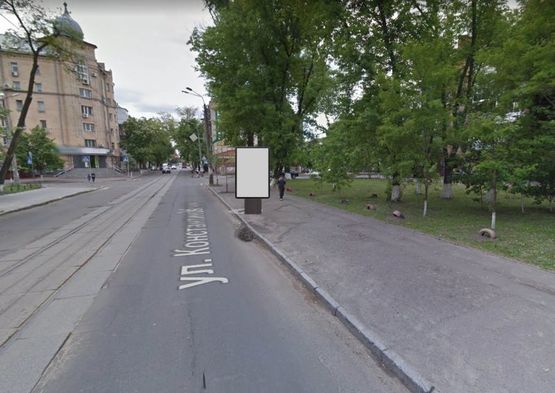 Фото рекламной плоскости по адресу Константиновская ул. Фото рекламной плоскости по адресу Константиновская ул.