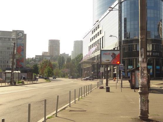 Фото рекламної площини за адресою Мечникова  ул., 2 Фото рекламної площини за адресою Мечникова  ул., 2