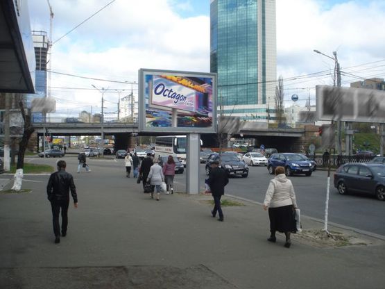 Фото рекламной плоскости по адресу Победы пр-т, 9 Фото рекламной плоскости по адресу Победы пр-т, 9