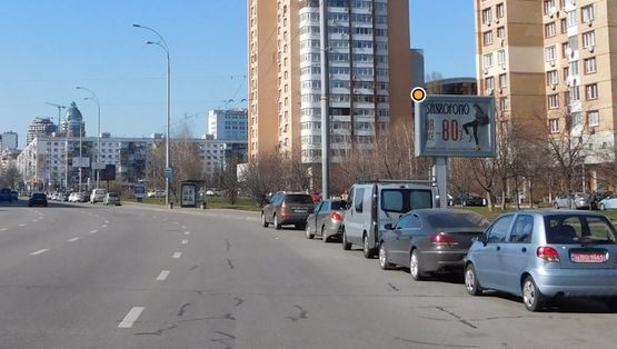 Фото рекламної площини за адресою Леси Украинки б-р, 21-Б Фото рекламної площини за адресою Леси Украинки б-р, 21-Б