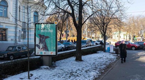 Фото рекламної площини за адресою Антоновича ул. разделитель Фото рекламної площини за адресою Антоновича ул. разделитель