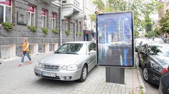 Фото рекламної площини за адресою Пушкинская ул. 21