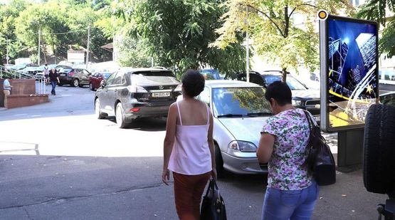 Фото рекламной плоскости по адресу Бориса Гринченко ул. 9-1