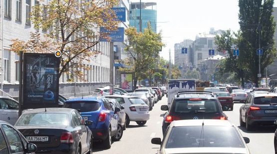 Фото рекламной плоскости по адресу Жилянская ул. 142