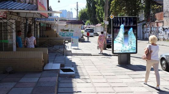 Фото рекламной плоскости по адресу Пестеля Павла ул. 13 Фото рекламной плоскости по адресу Пестеля Павла ул. 13