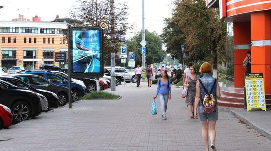 Фото рекламной плоскости по адресу Леси Украинки бул. 28