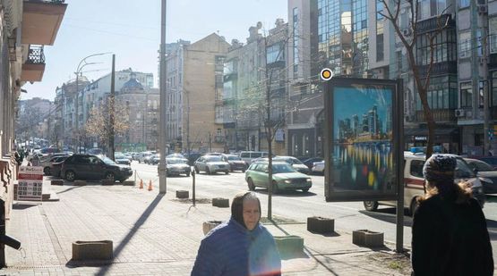 Фото рекламної площини за адресою Саксаганского ул., 96