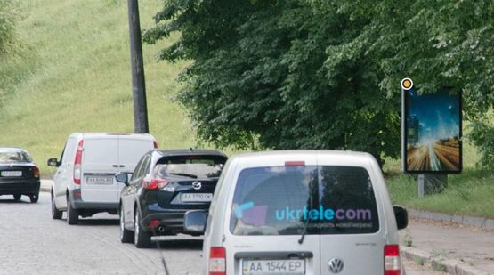 Фото рекламной плоскости по адресу Подольский спуск