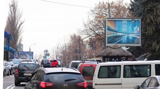 Фото рекламної площини за адресою Шолуденко ул. 1а, от пр.Победы