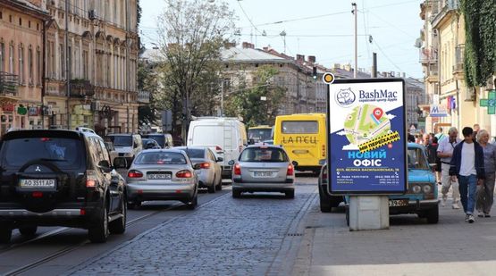 Фото рекламної площини за адресою Городоцкая ул., 86 (в зоне перекр. с ул. Головатского)