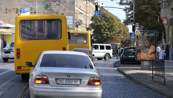 Фото рекламной плоскости по адресу Лычаковская ул., 38