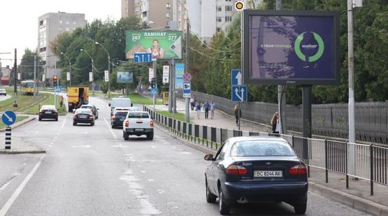 Фото рекламной плоскости по адресу Сахарова ул.,52 /Княгини Ольги ул., от центра Фото рекламной плоскости по адресу Сахарова ул.,52 /Княгини Ольги ул., от центра