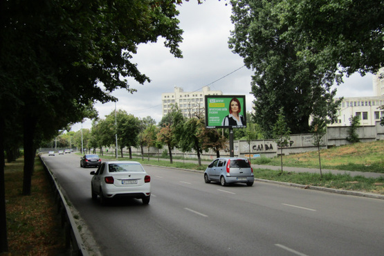 Фото рекламной плоскости по адресу Борщаговская ул. 46\1 (ТРЦ "Мармелад", парк им.Е.Телиги) , в направ. Космонавта Комарова просп. Фото рекламной плоскости по адресу Борщаговская ул. 46\1 (ТРЦ "Мармелад", парк им.Е.Телиги) , в направ. Космонавта Комарова просп.